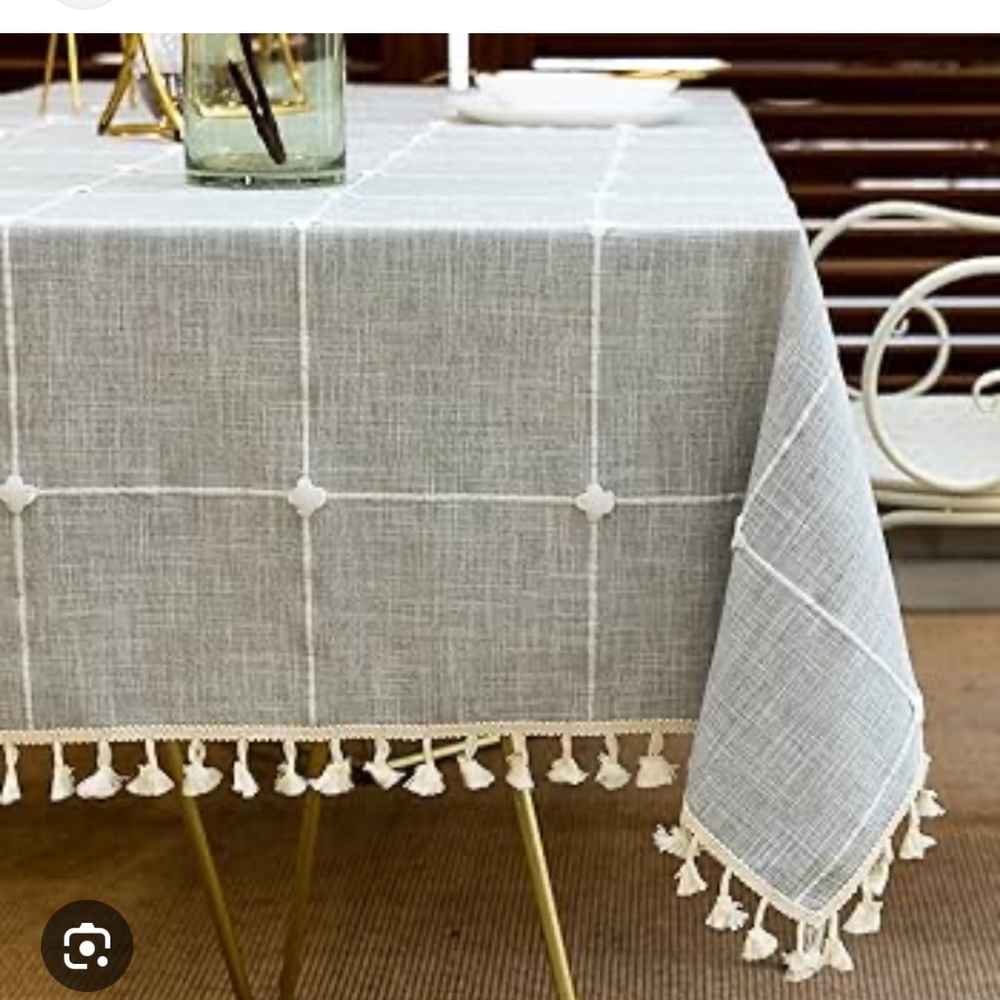 Rustic Boho Table Cloth